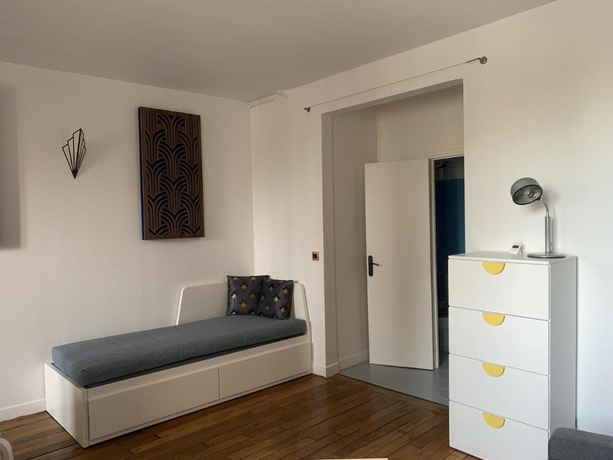 Studio Perfect For 2 Adults And 1 Kid, And Up To 2 Kids - Jourdain 20E, 25Mn To Louvre Via Line M11 Paris Exterior foto