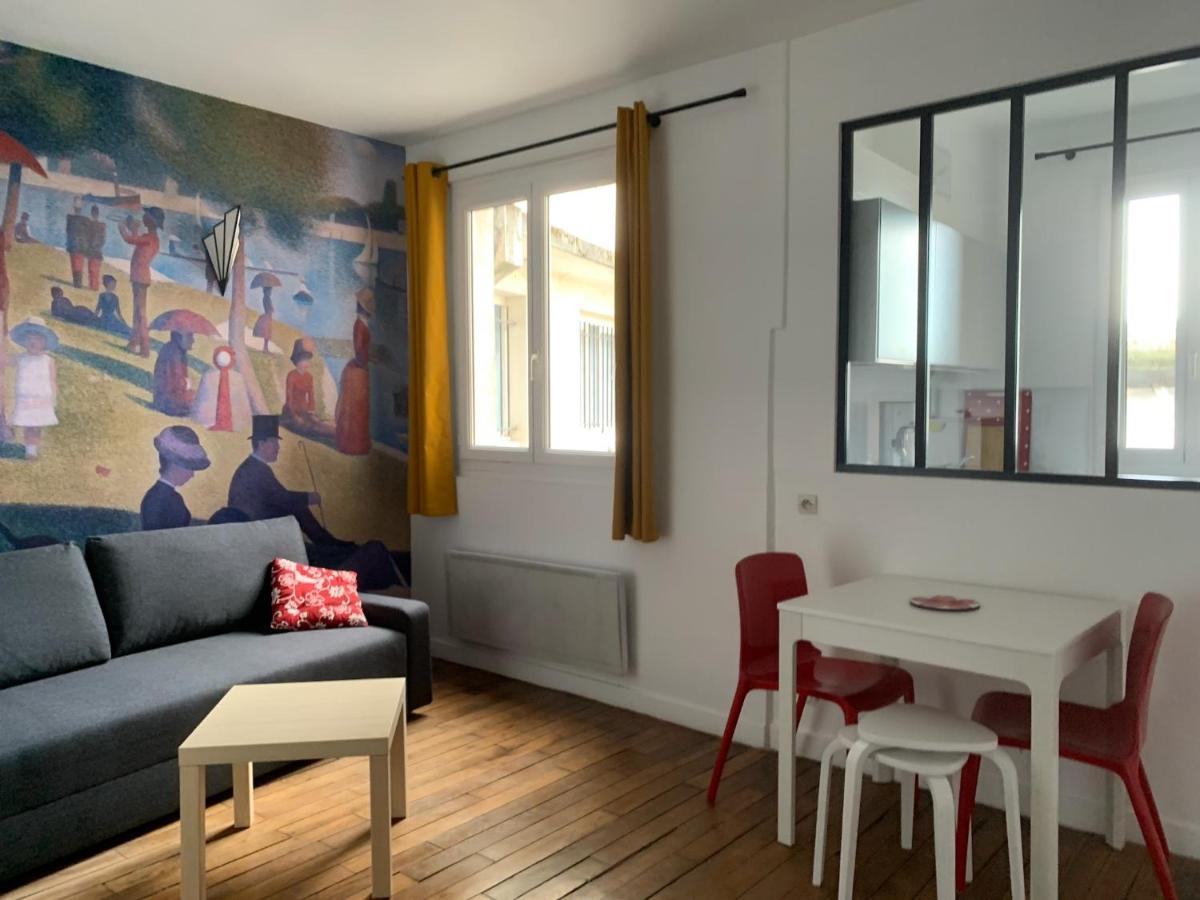 Studio Perfect For 2 Adults And 1 Kid, And Up To 2 Kids - Jourdain 20E, 25Mn To Louvre Via Line M11 Paris Exterior foto